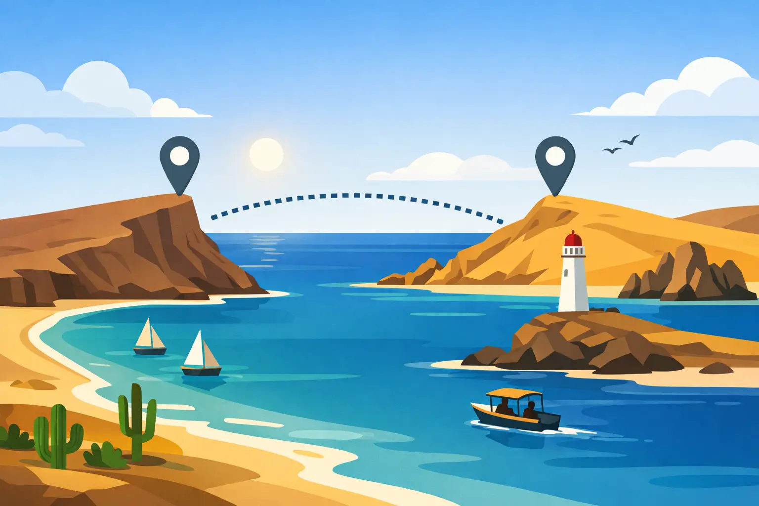 Lee más sobre el artículo Distancia entre Cabo de la Vela y Punta Gallinas