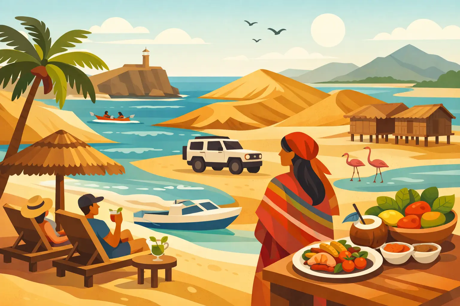 Lee más sobre el artículo Qué incluye un tour todo incluido en La Guajira