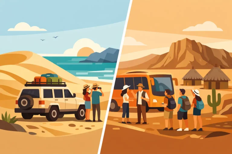 Lee más sobre el artículo Tour privado o compartido en La Guajira: cuál elegir