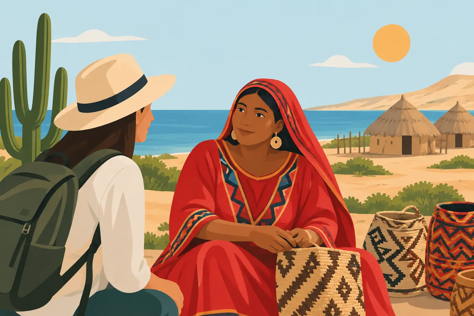 Lee más sobre el artículo Guía de turismo responsable wayuu para viajar bien