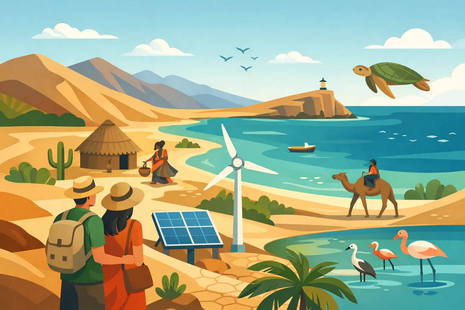 Lee más sobre el artículo Turismo sostenible en La Guajira, bien hecho